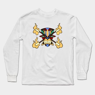 Tiki Fire God Long Sleeve T-Shirt